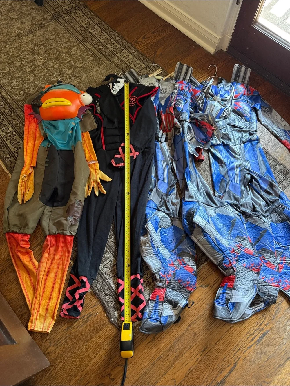 Kids Blue Robot Warrior Costume - fish sticks  death ninja 6-8y